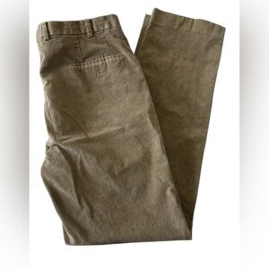 Ralph Lauren Men's 38x34 Corduroy Pants Brown Straight Leg Preppy Classic